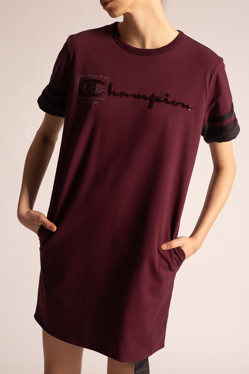 Champion x shops Coach SS Shirt Logo Tee